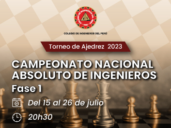 Torneo De Ajedrez Campeonato Nacional Absoluto De Ingenieros Colegio